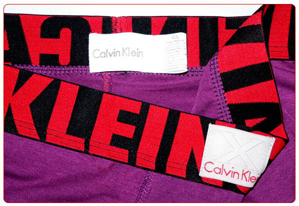 Boxer Calvin Klein Hombre X Rojo Violeta - Haga un click en la imagen para cerrar
